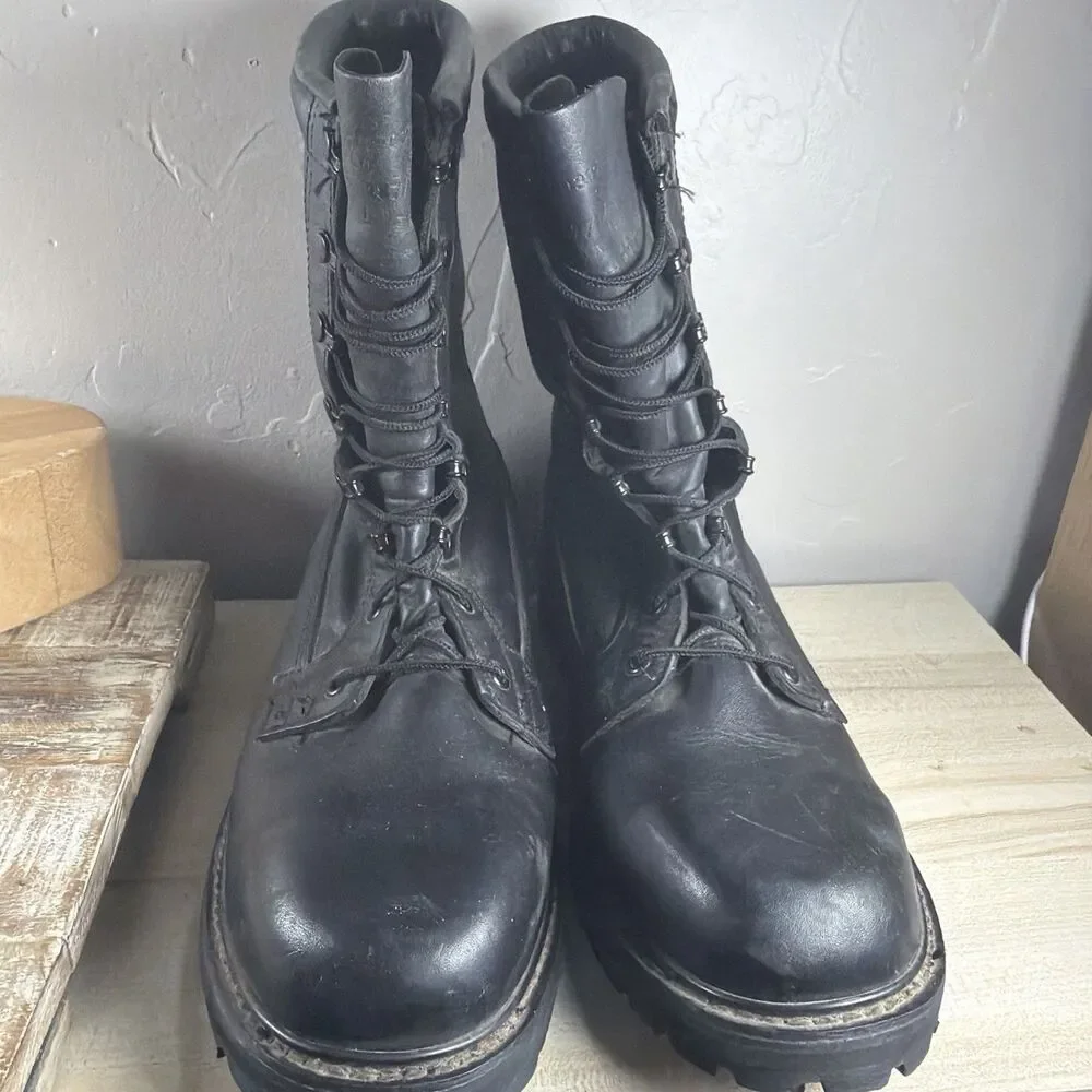 BATES 11460 Men’s Size 10.5 Wide Leather Gore-Tex Military Combat Boots